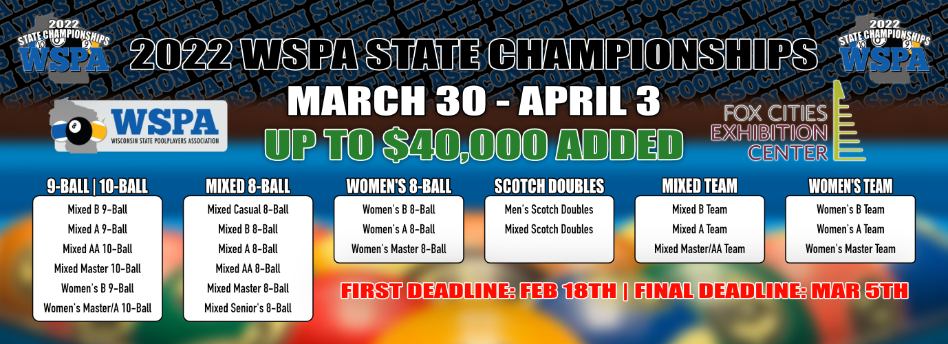 2022 WSPA STATE CHAMPIONSHIPS